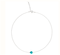 Collana Rosso Prezioso Donna Semino d'Amore in Argento 00405SE/B TURCHESE